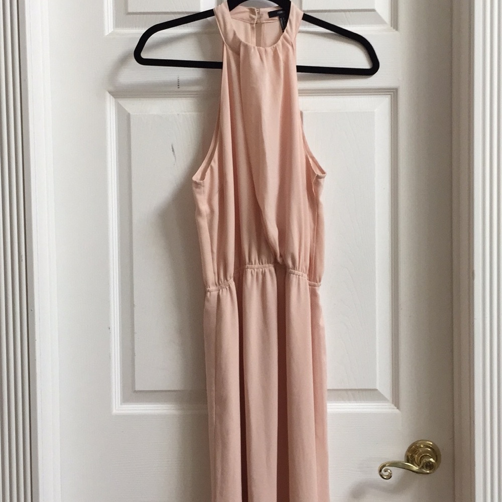 Forever21 blush maxi dress